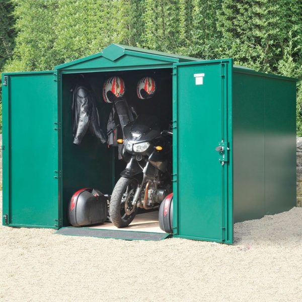asgmotplus asgard motorbike plus secure metal unit garage main min 1