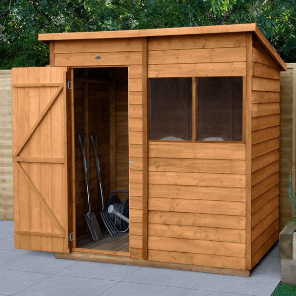 odp64m overlap dip treated 6x4 pent shed insitu min 1