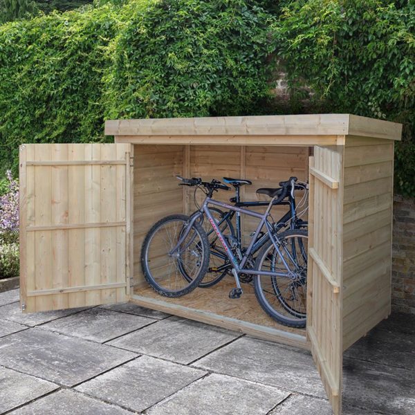 opploshd overlap pent large outdoor store pressure treated main